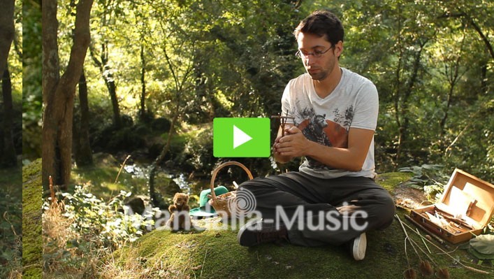 Vidéo des instruments de musique de la nature