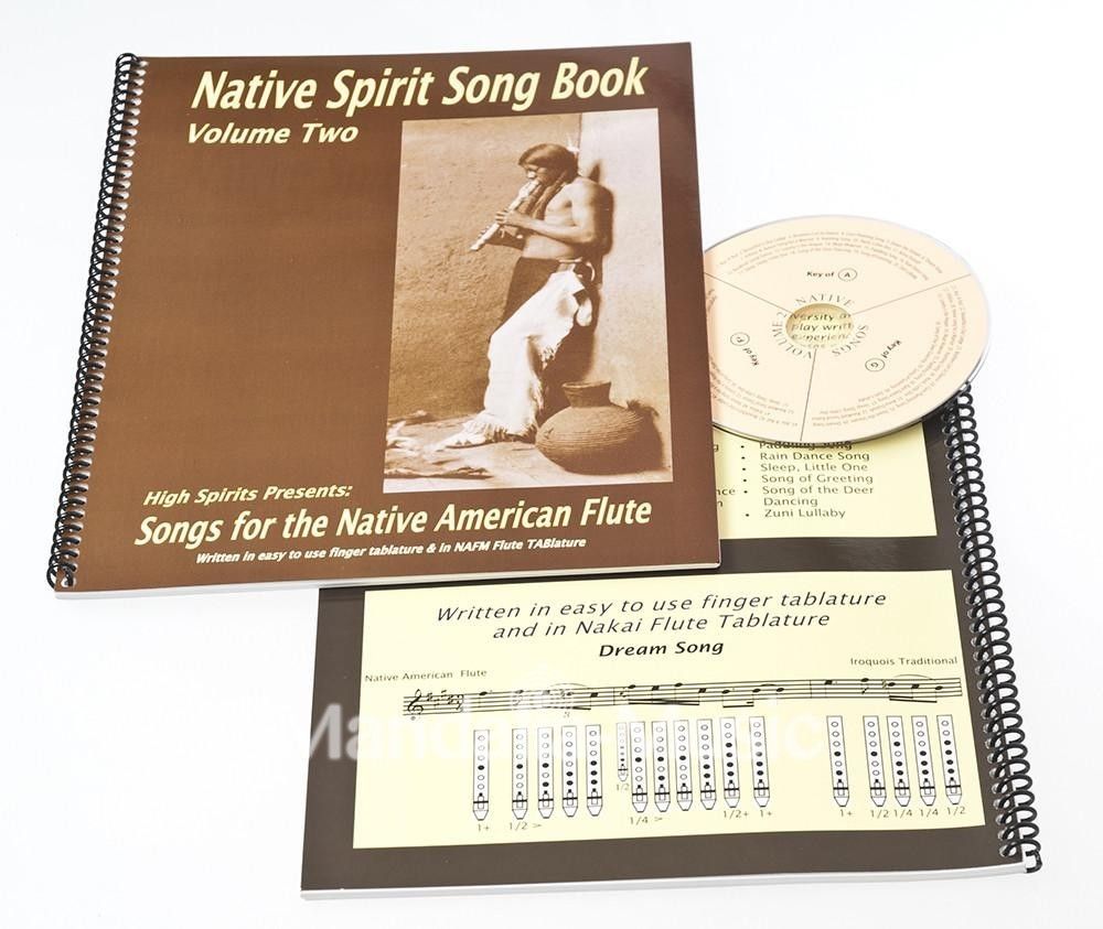 Livre Songbook + cd Nativ spirit vol.2