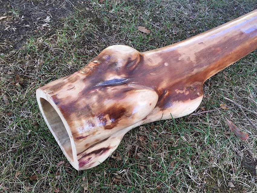 Didgeridoo en bois flotté