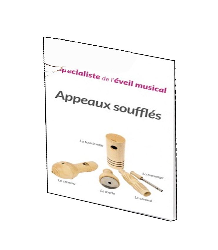 COFFRET DE 5 APPEAUX SOUFFLES POUR IMITER LE SON DES OISEAUX DE