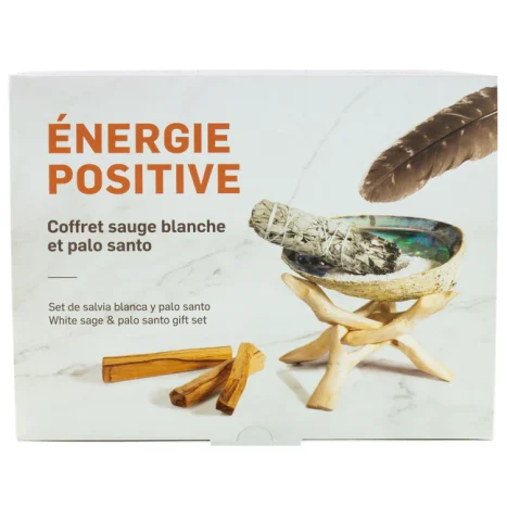 Coffret Énergie Positive - Sauge Blanche & Palo Santo