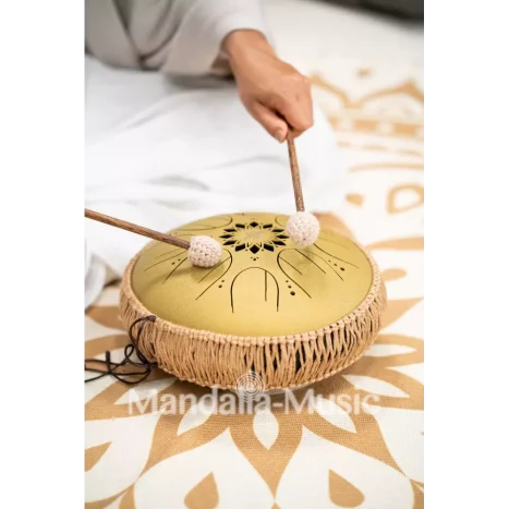 Octave Drum Médium Do majeur (432Hz) Meinl Doré
