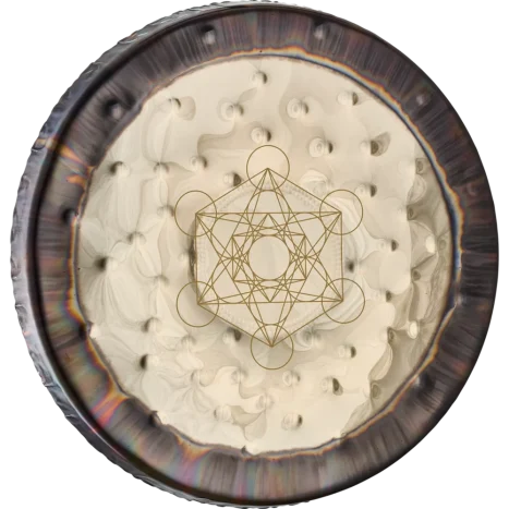 Gong Soundscape Métatron's Cube 55cm (22p.)