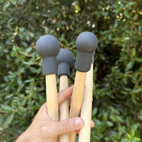 Mailloches à friction Akutone pour gong