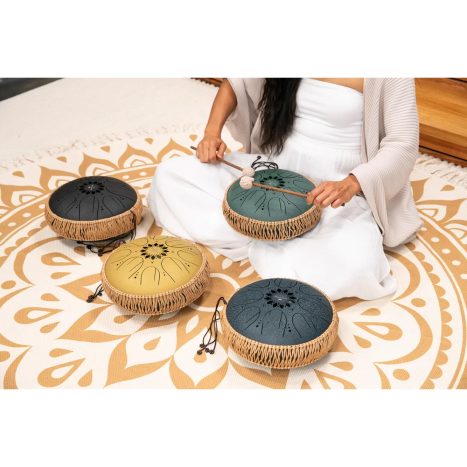 Octave Drum Médium Si Mineur (432Hz) Meinl noir