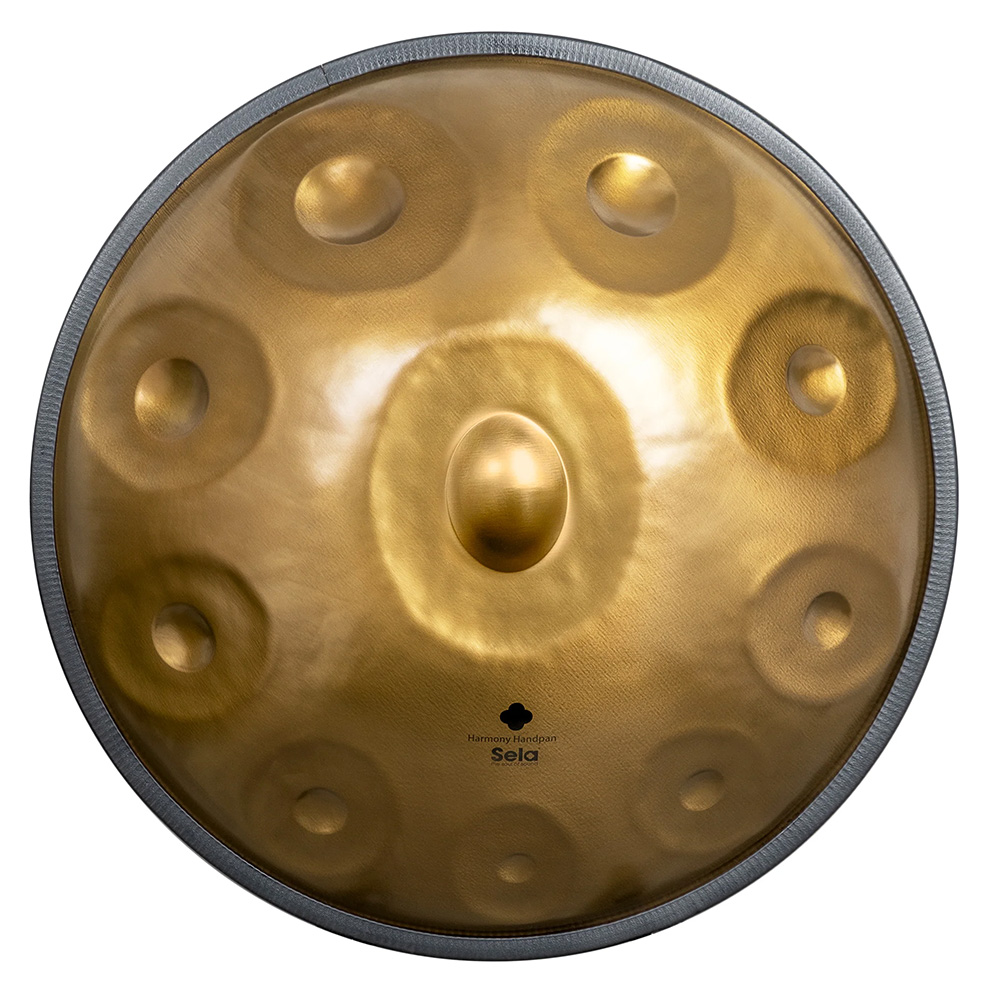 HANDPAN INOX RE AMARA 10 notes 440Hz