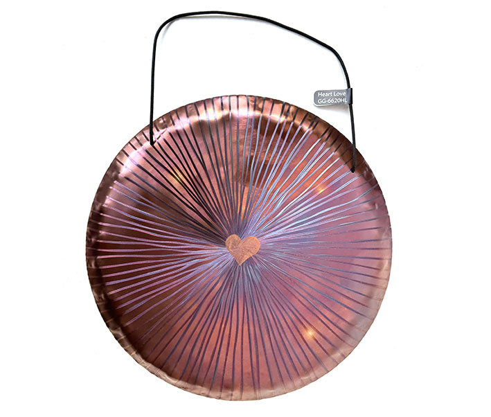 Heart Love gong 40cm (Gong portatif)