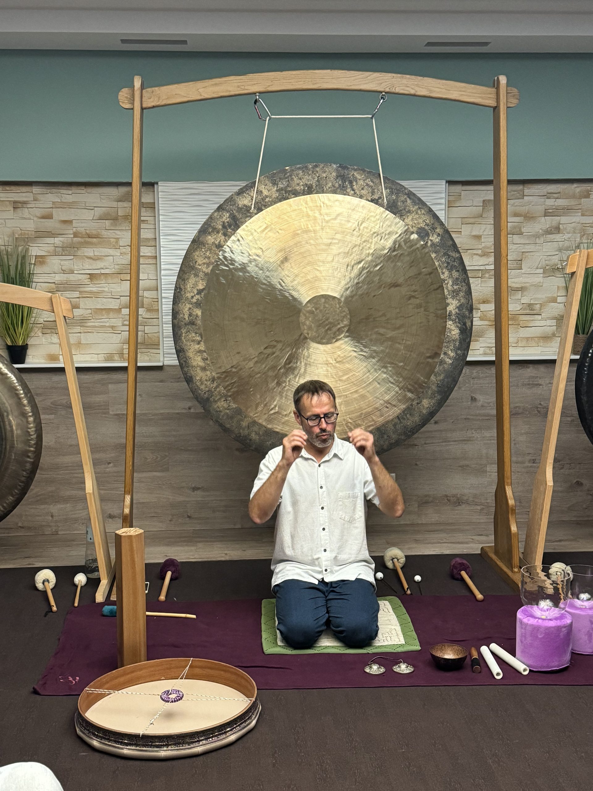 Atelier découverte du gong : inauguration du Gong Center Mandalia