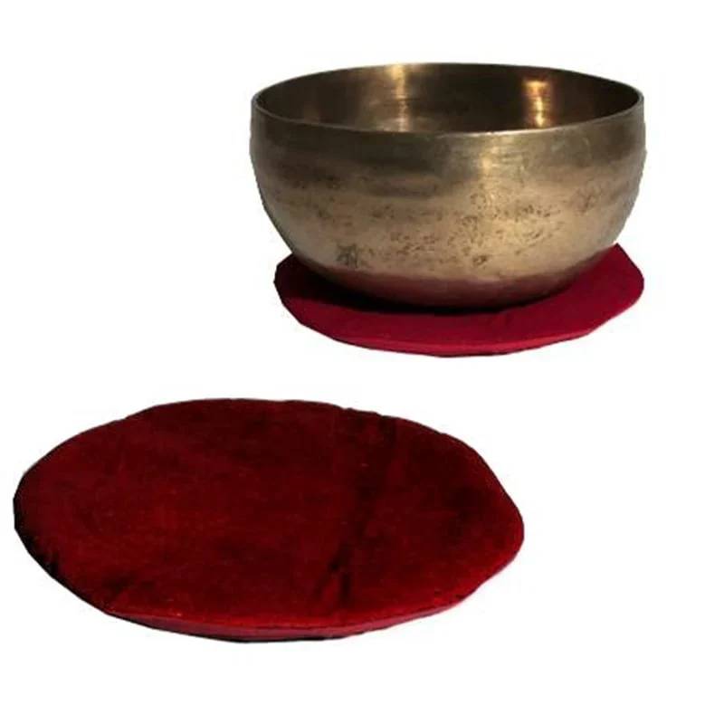Coussin Plat Rond pour bols tibétains