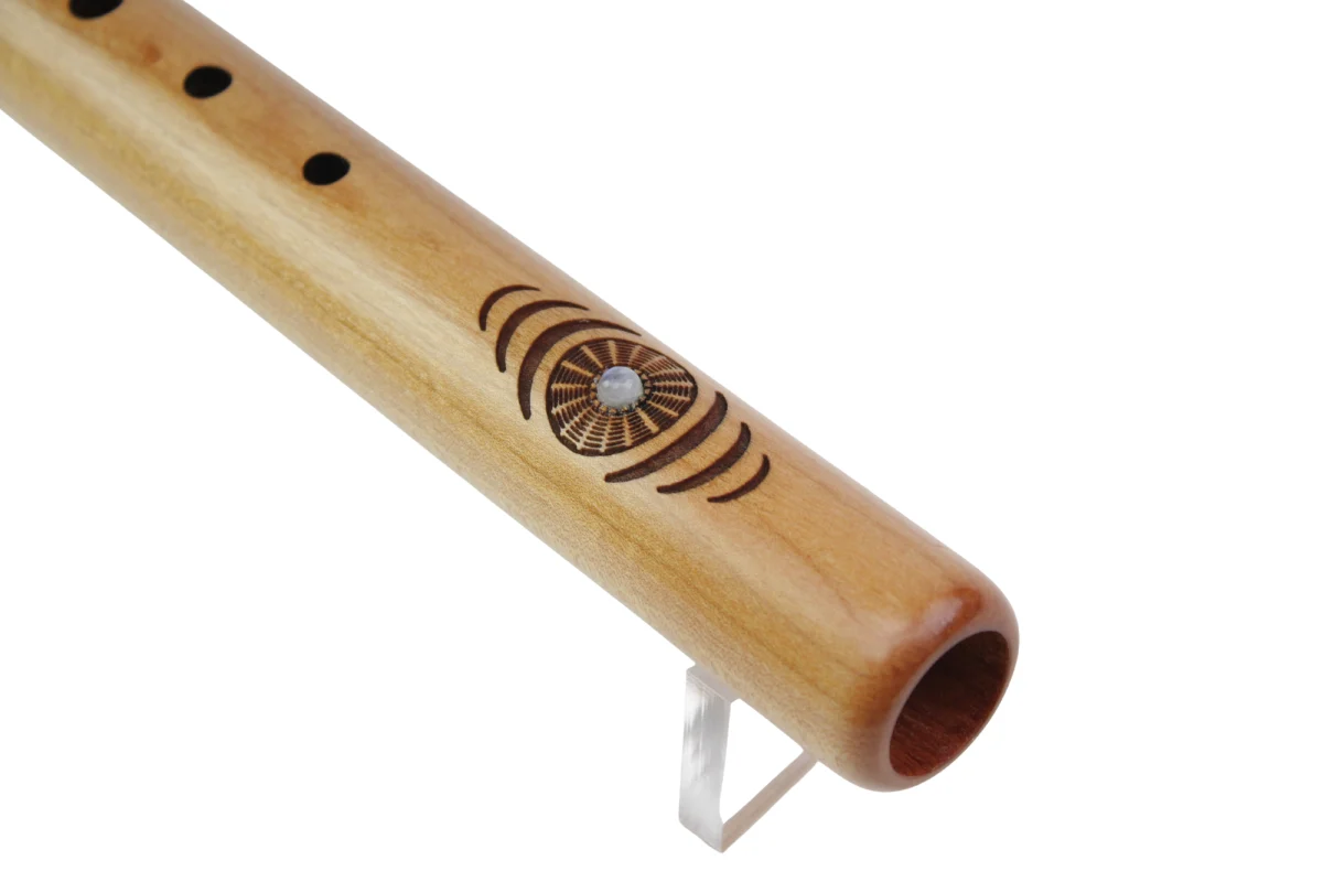 Flûte en FA Dièse 432Hz en érable (fréquence Terre)