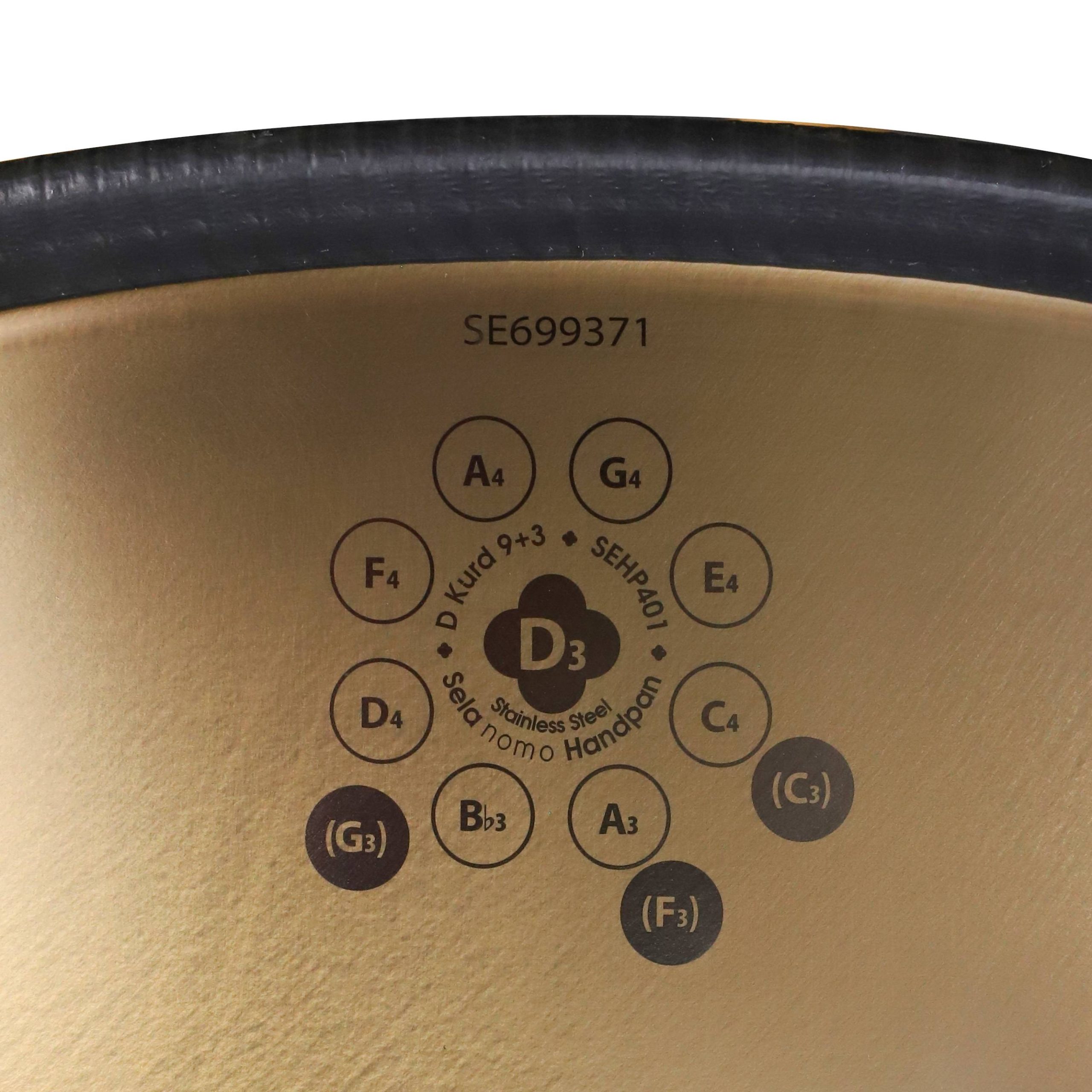 NOMO HANDPAN RE KURD 440HZ 9+3 NOTES - SEHP401